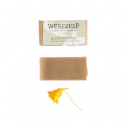 Groene klei-zeep